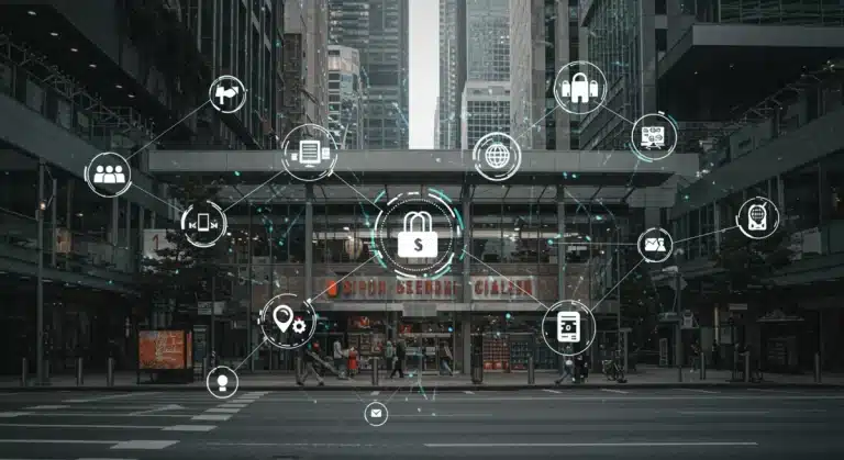Blockchain technology integrating with a retail supply chain network for enhanced transparency