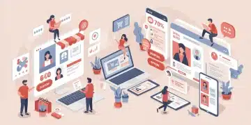 Illustration of personalized DTC e-commerce experiences on multiple devices, highlighting customer-centric strategies.