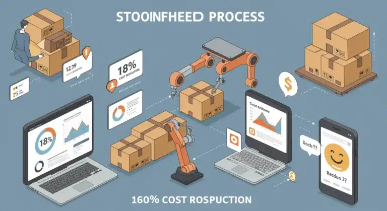 Automated DTC returns management system reducing processing costs by 18%