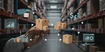 Optimized DTC supply chain with efficient shipping routes and cost savings