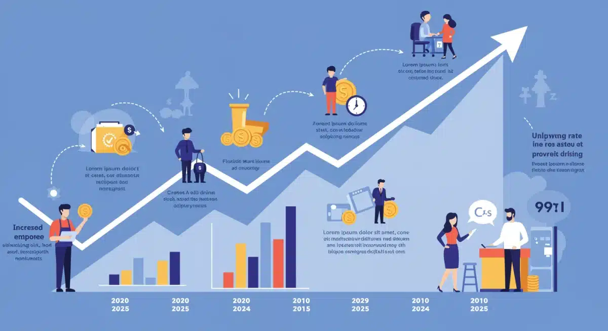 Infographic illustrating key drivers for increased employee retention in the US retail sector, including compensation and flexibility.