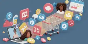 Influencer marketing impact on DTC sales in 2025, showing digital engagement and e-commerce growth.