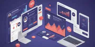 Personalizing Product Recommendations: A/B Testing for 12% AOV Uplift Digital interface showing personalized product recommendations and A/B test results