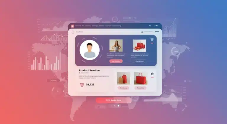 Digital interface with personalized product recommendations and data analytics