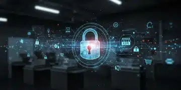 Digital padlock protecting retail customer data
