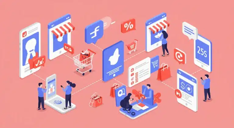 Social commerce integration with diverse shoppers