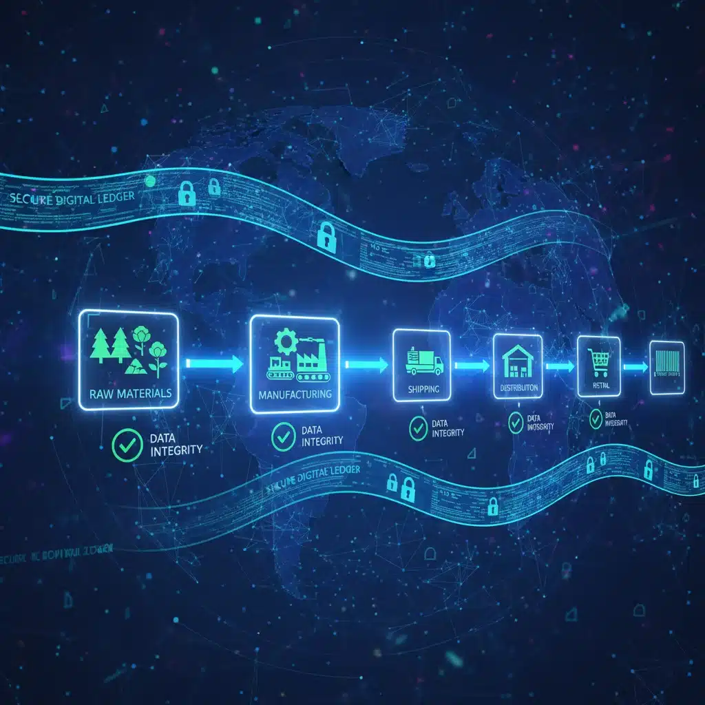 Product traceability through blockchain ledger in retail supply chain.
