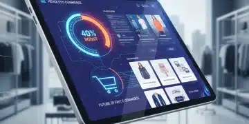 Tablet displaying a fast-loading e-commerce site, symbolizing headless commerce speed benefits for U.S. retailers.