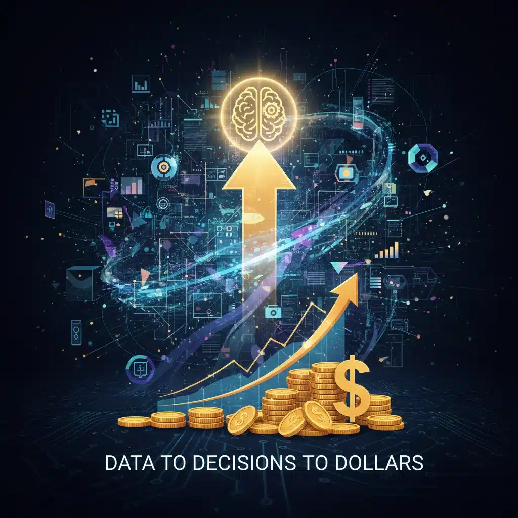 Data analytics tools transforming raw data into actionable business insights